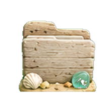 Beach folder icon